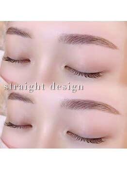 アイモア 金山店(eye mor.)/ストレート眉♪♪