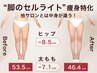 【下半身集中】脚引き締め×リンパむくみ改善ケア《美脚ブースト70分》¥25300