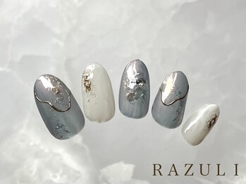 ネイルアンドジュエリーラズリ(Nail＆Jewelry RAZULI)/ニュアンミストブルー