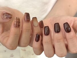 秋ネイル