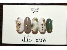 ネイルサロン ドゥーエ(due)/新規ジェルやり放題¥9880→¥8990