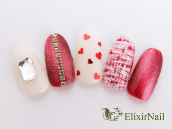 エリクサーネイル 池袋(Elixir Nail)/定額b カジュアル/クーポン使用