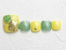 リーチェ ビューティアンドネイルサロン 大名店(Beauty&Nail Salon)/パイナップルネイル