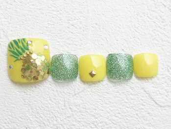 パイナップルネイル