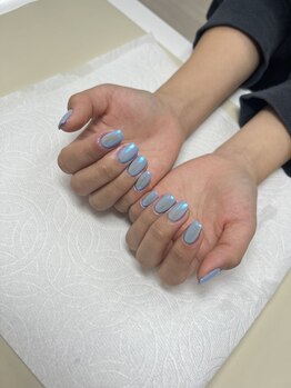 ピンキーネイル(Pinky Nail)/オーロラネイル