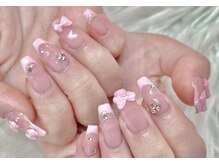 キレイエ ネイルズ(KIREIE NAILS)の雰囲気（ピンクが可愛いガーリーネイル）