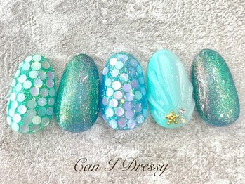 キャンアイ ドレッシー 横須賀中央店(Can i Dressy)/鱗マーメイド¥9,000