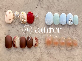 アティレ(attirer)/12月☆Monthly定額ネイル