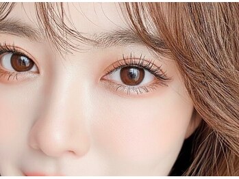 フェリスバイマカロン (Felice by macaron)の写真/ボリュームラッシュ60～120束までご用意♪0.06mmの極細毛でボリュ-ムUP☆眉毛スタイリングも◎[福島]