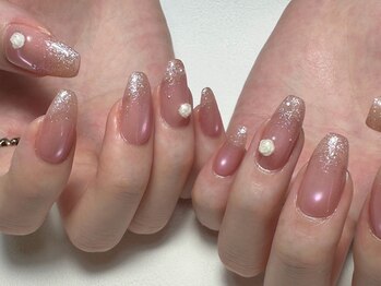 アムネイル(am.nail)/おまかせpinkデザイン