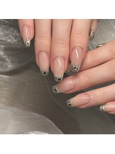 ル ネイル 天神店(Le nail)/ガラスフレンチ