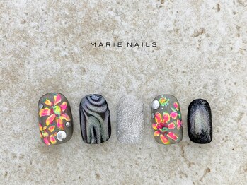 マリーネイルズ 表参道店(MARIE NAILS)/定額¥8800 ART 0509d