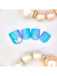 オーシャングラデーションネイル