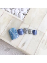 waveニュアンスネイル