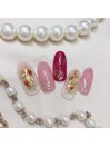 大人秋ネイル♪7980円
