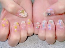 プライズアイリス アイラッシュ 池袋東口店(prize Iris eyelash)/ちぐはぐネイル【池袋】