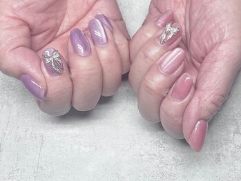 ウイ(u'i)/定額デザイン/シンプルネイル