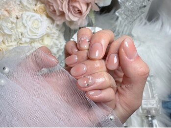 エンジェルガーデンネイル 池袋店(Angelgarden nail)/チークシンプルネイル