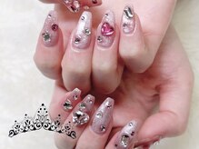 ティアラネイル(TIARA NAIL)/ジェルアートつけ放題¥9000