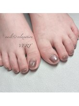 ヴェール(VERT)/フット◆ラメワンカラー