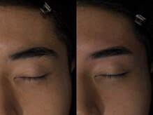 ラトリエ(L'Atelier)/眉ワックス ビフォー/アフター