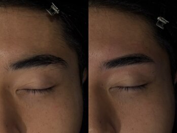 ラトリエ(L'Atelier)/眉ワックス ビフォー/アフター