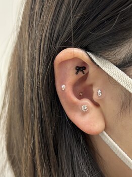 サロン カレア(Salon Kalea)/黒リボンがアクセント♪