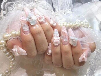 プティネイル 池袋(Puty Nail)/パステルさくらんぼネイル♪