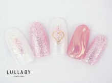 ララバイ 三軒茶屋店(LULLABY)/ピンクラメネイル