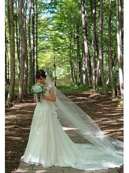 リュミエールボーテ/軽井沢挙式の花嫁さま