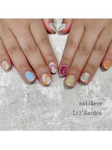 リルガーデン 新宿南口(Lil' Garden)/カラフルうねうねネイル