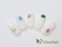 エリクサーネイル 池袋(Elixir Nail)/定額a シンプル/クーポン使用