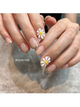 アローナ ネイル(Arona nail)/ぷっくりお花ネイル