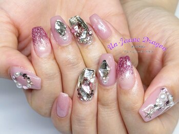 アン ジョーヌドラゴ/【自爪ネイル】ラメネイル