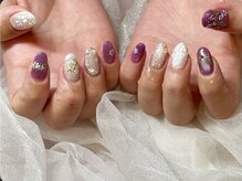 ガーデン ヘア&エステ&ネイル Garden/お花ネイル