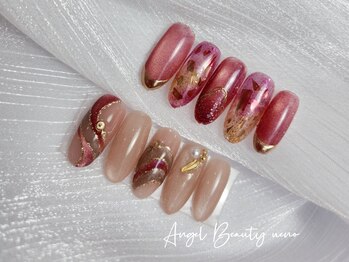 エンジェルビューティー 上野(Angel Beauty)の写真/衛生的なショートネイルが大人気♪アートが大好きな上級者さんにも嬉しいトレンドデザインを豊富にご用意◎