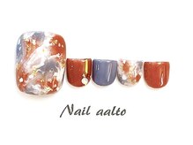 ネイル アアルト 本厚木駅前店/【FOOT】シェラックアートコース