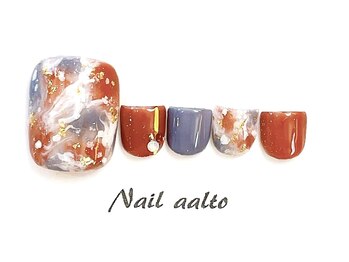 ネイル アアルト 本厚木駅前店/【FOOT】シェラックアートコース