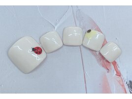 虫　花　てんとう虫