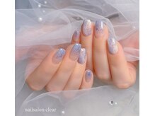 クリアー(clear)の雰囲気(貴方も大人らしい上品で艶のあるブランドネイルに変えませんか?)