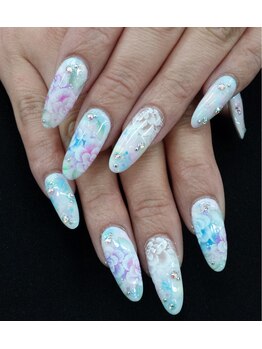 ネイルサロンシャネイル/フラワーネイル