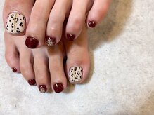 ティンク(Tink)/パラジェル　レオパードネイル