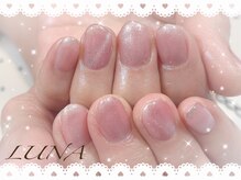 ネイルアンドまつ毛エクステ ルーナ 八王子店/☆シンプルマグネットネイル☆