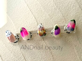 アンドネイル ビューティー(AND nail,beauty)/春ネイル/ニュアンス/藤沢