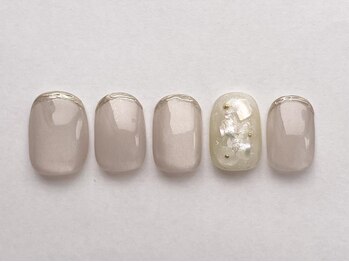 アイネイルズ 池袋店(I-nails)/ぷるぷるベージュマグ