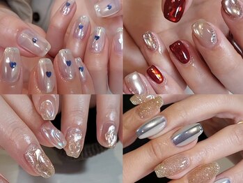アンベリール(Embellir)の写真/【爪先までオシャレを楽しむ☆】選べる定額デザイン☆つい眺めてしまう可愛い指先へ♪お得なクーポンあり◎