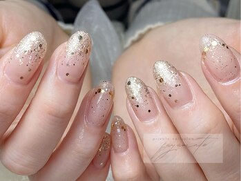 きらきらネイル