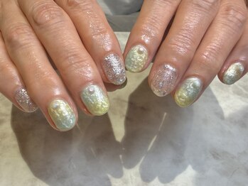 チコネイルサロン バイ オーロル(CHIKO NAIL SALON by AURORE)/【ハンド】キラキラやり放題