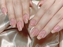 フルゥ エビス(fl EBISU.)/チーク/オーロラフレンチネイル