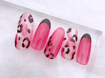 ネイルサロンフォーユー(for u)/ダルメシアンネイル¥6980